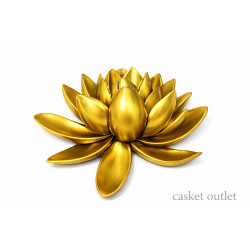 Casket Corner | Lotus Corner Design for Casket