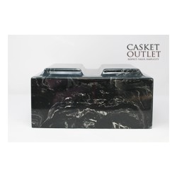 Double Urn, Companion Cremation Urn, Stone Urn, Granite Urn, Funeral Urn