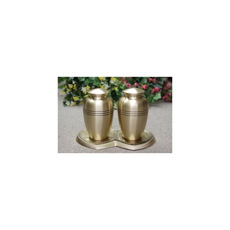 Companion Urns | Double Cremation Urns | Funeral Metal Urn