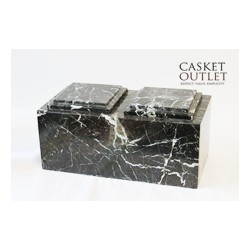 Double Urn, Companion Cremation Urn, Marble Urn, Granite Urn