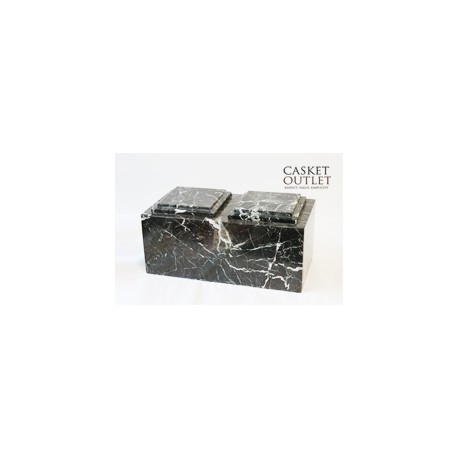 Double Urn, Companion Cremation Urn, Marble Urn, Granite Urn