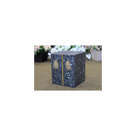Double Urn, Companion Cremation Urn, Stone Urn, Granite Urn, Funeral Urn